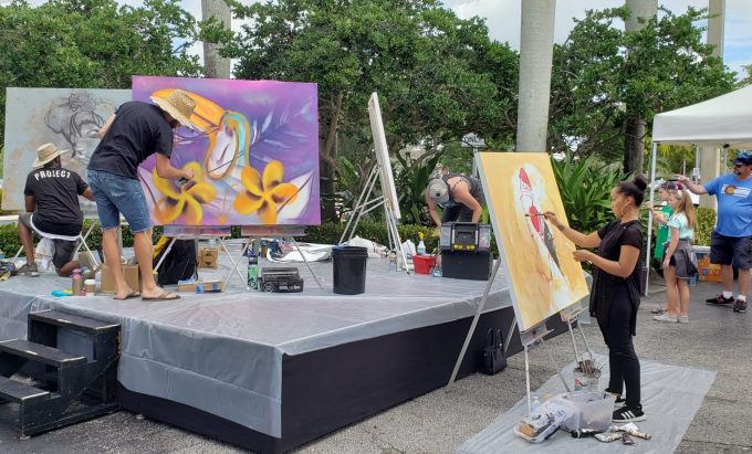 festival de arte local en coral springs florida